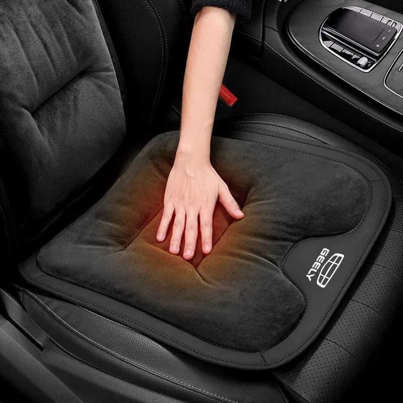 For Geely Atlas Coolray Emgrand GX3 EC7 GC6 EC8 EX7 CK GL GS Leather Car Seat Cushion With Autumn & Winter Cushion Cover