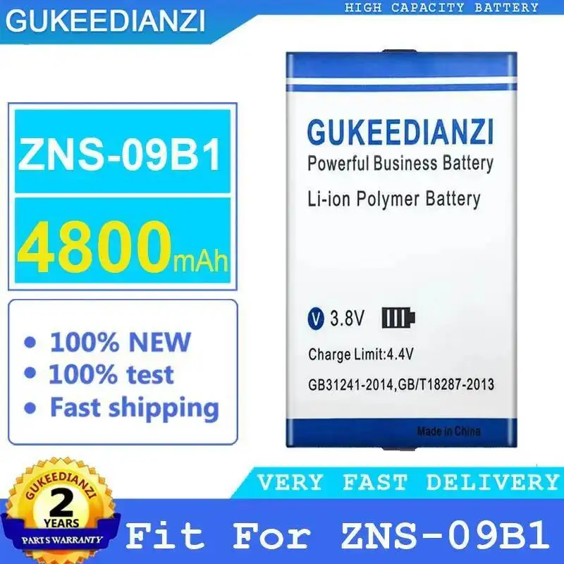 

Легкий сменный аккумулятор премиум-класса для умного дверного замка 4800 мАч, подходит для Zns-09B1