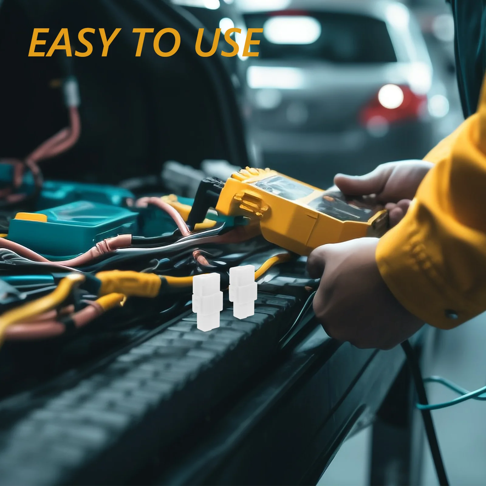 

5Sets Car Power Connectors Durable Automotive Wire Connector Kit Easy Install Cable Connector for Electrical Wiring