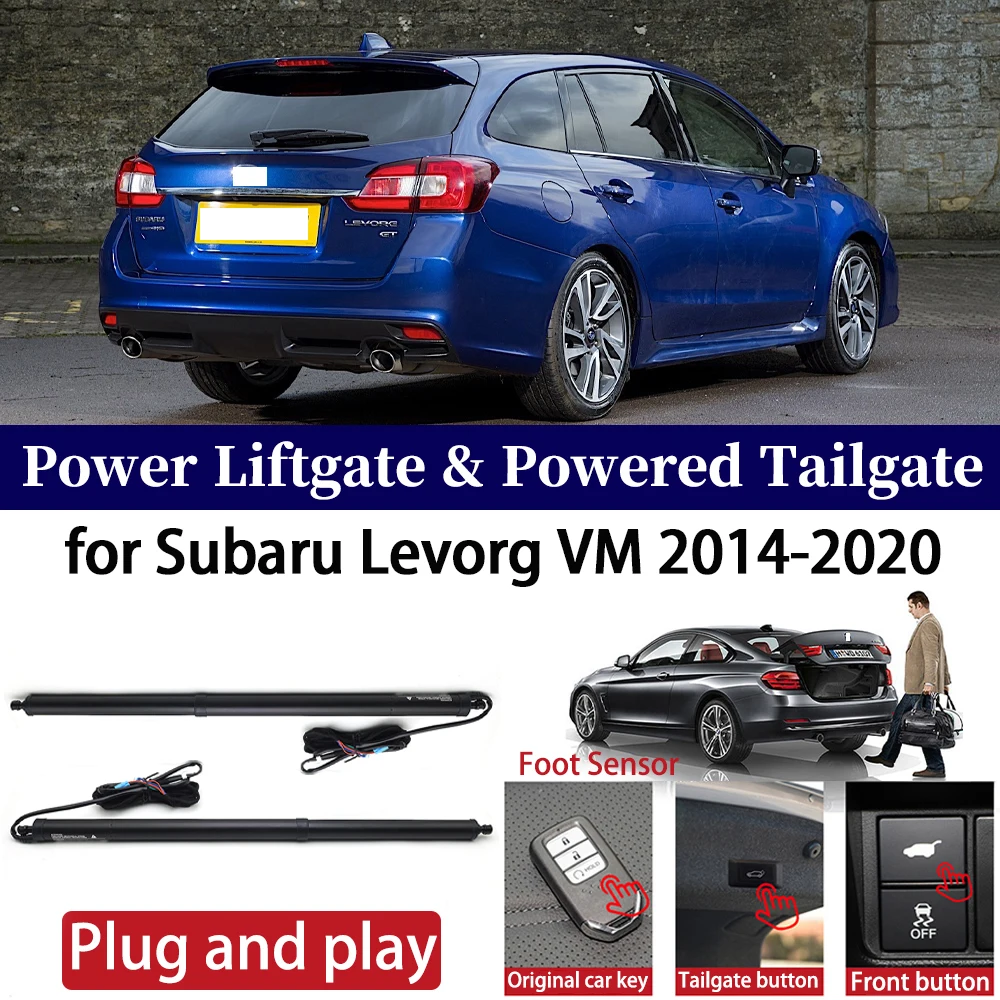 

ZhuCamX for Subaru Levorg VM 2014-2020 Car Auto Power Electric Tailgate Liftgate Lift Trunk Closer System Boot Lift Motor Kit