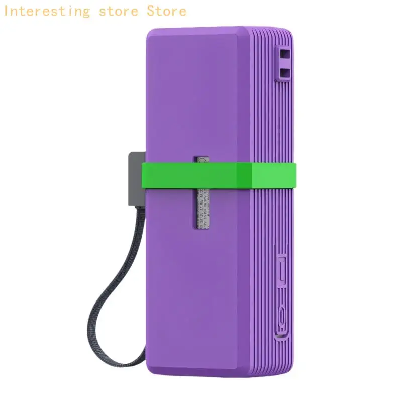 Weiche Silikonhülle für 20000 mAh 165 W PB2165 tragbare PowerBank-Hülle, stoßfestes Design und rutschfeste Griffschale 55KC – Detail 7