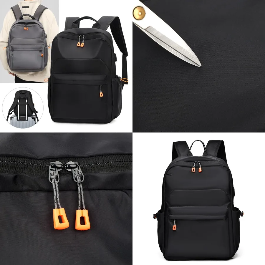 

【New style】- large-capacity new multi-functional casual backpack fashionable student schoolbag men and women's computer bags a