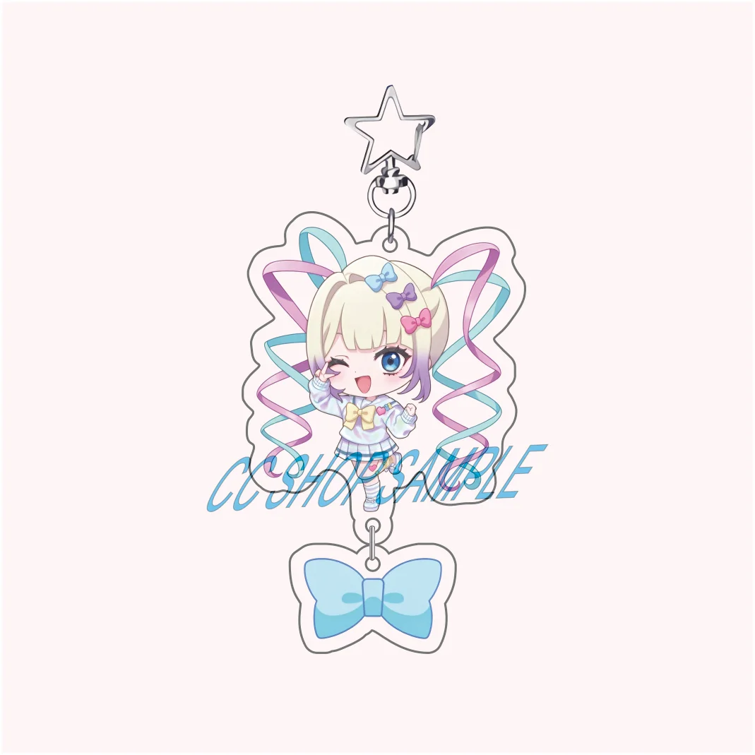 Anime Needy Streamer Overload Needy Girl Overdose Acrylic Stand Keychain KAngel Ame-chan Choten-chan Popular Chic Bag Charm Gift