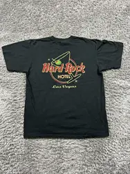 Vintage Hard Rock Hotel Las Vegas Martini T Shirt Large long sleeves