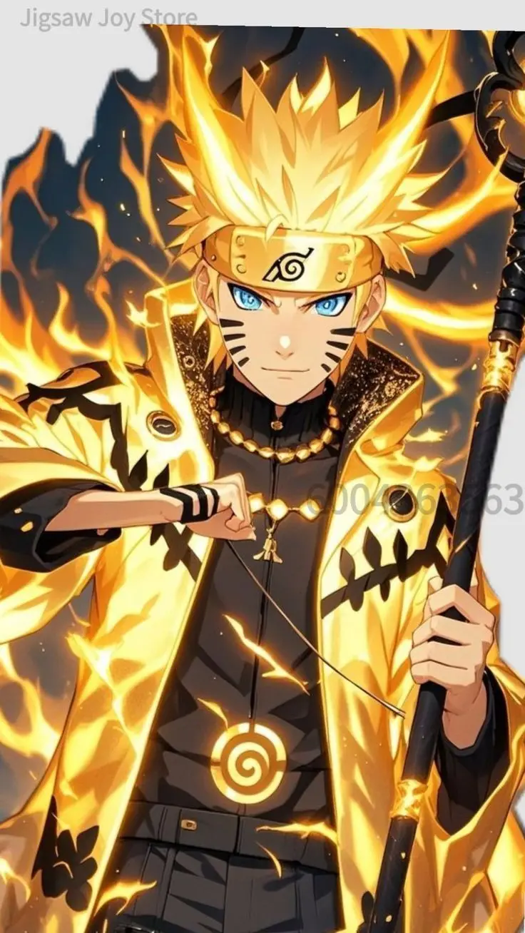 500-200pcs Anime Ninja Heroes Collage Jigsaw Puzzle, Manga Panel Ninja Eyes Art Puzzle, DIY Assembly Toy, Gift for Anime Fans
