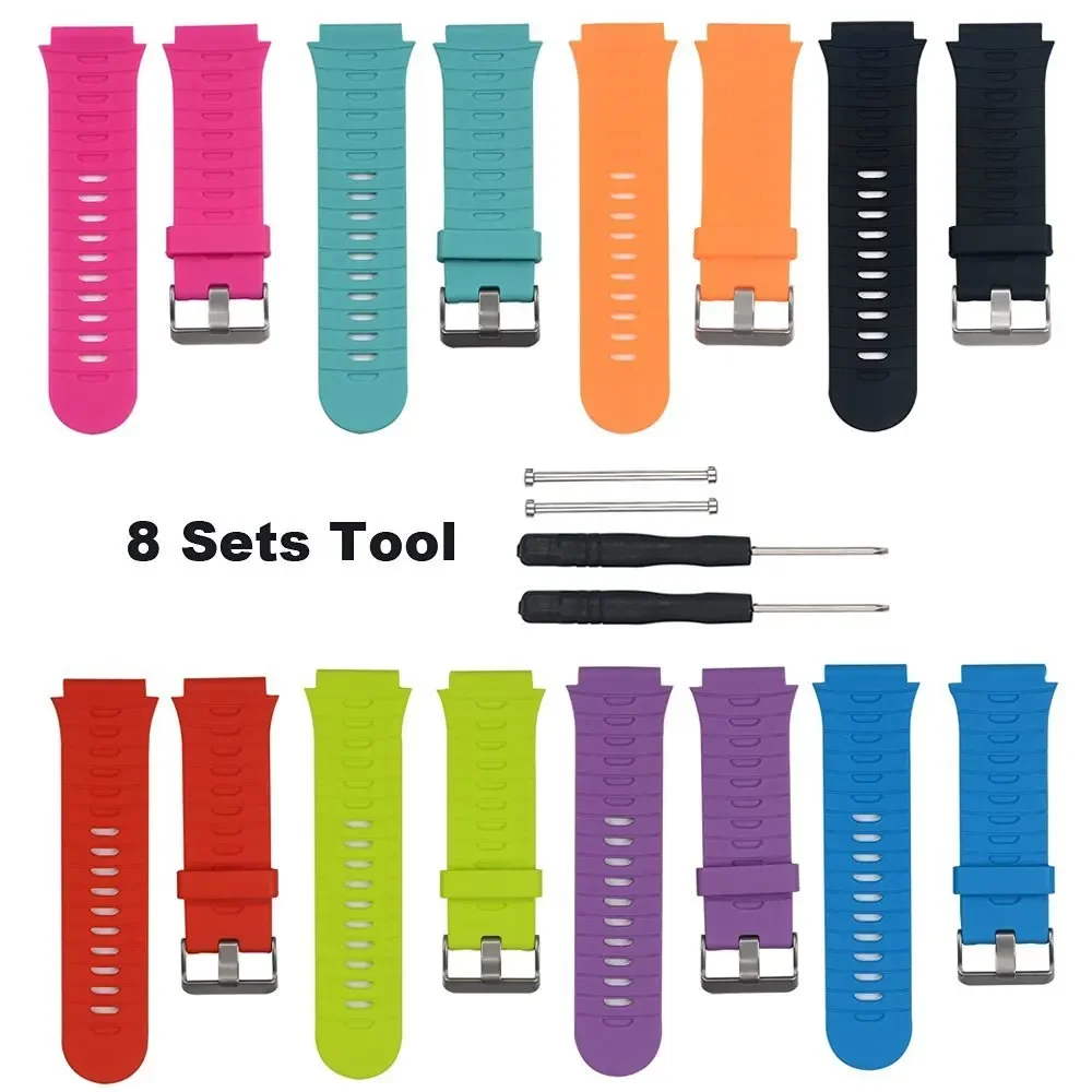 

Durable Soft Silicone Watch Strap For Garmin Forerunner 920XT Adjustable Length Replacement Wrist Watchband With Tool