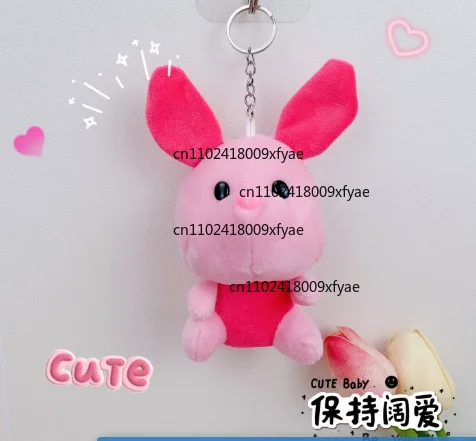 

2025 Winnie The Pooh Bear Tiger Pig Cute Cartoon Anime Plush Dolls Toys Keychain Pendant Room Ornaments Kids Birthday Gift