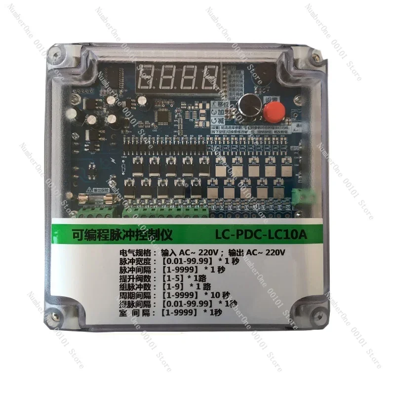 

Gas Box Offline Compartment Bag Type Dust Collector Programmable Pulse Control Instrument 1-120 Electromagnetic Pulsing Valves