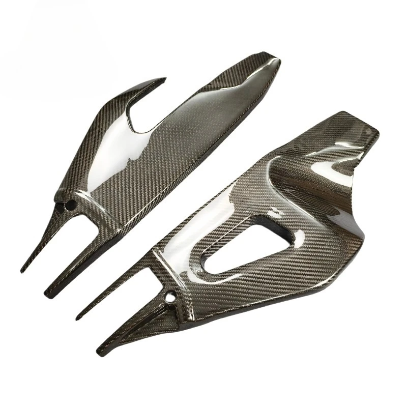 MOQ1 3K 3*3 Twill Weave Carbon Fiber Motorcycle Accessories Rocker Arm Swingarm Cover Fairing for Aprilia RSV4 2021+