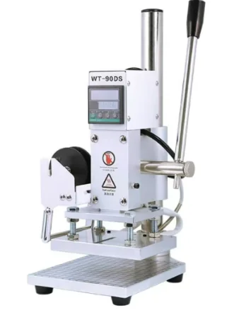 Mini Gold Silver Manual PVC Paper Leather Customizable Logo Embossed Machine T Slot Gilding Machine Hot  Foil Stamping Machine
