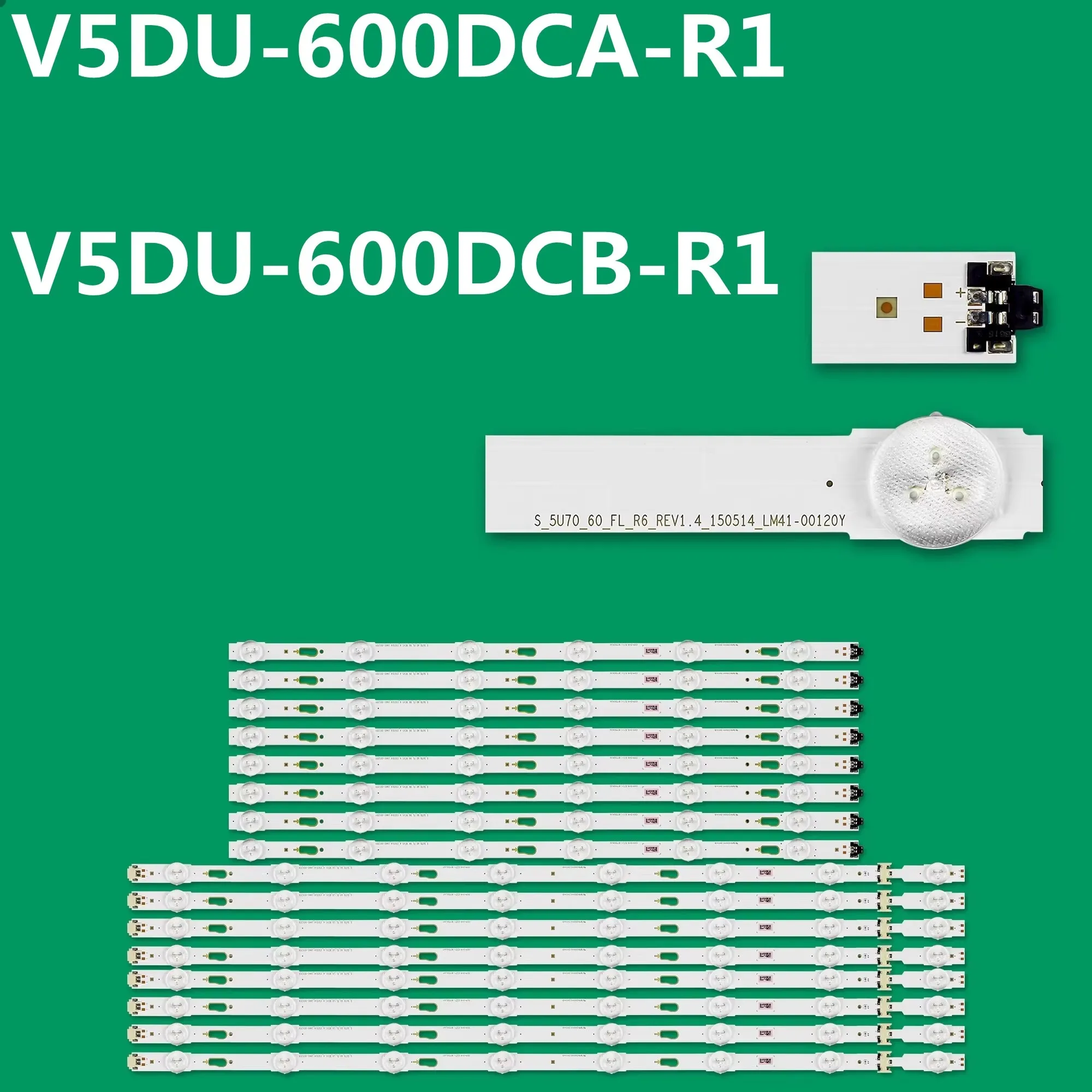 

Светодиодная лента V5DU-600DCA-R1 V5DU-600DCB-R1 BN96-34805A 34806AДля UN60JU7100 UA60JU7090 UN60JU6500 UN60JU6400 UN60JU6300 UN60JU6390
