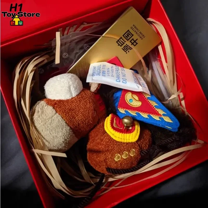 Year of the Horse Plush Keychain Cute Fabric Horse Doll for Good Luck Chinese Zodiac New Year Gift for Her/Him In Stock