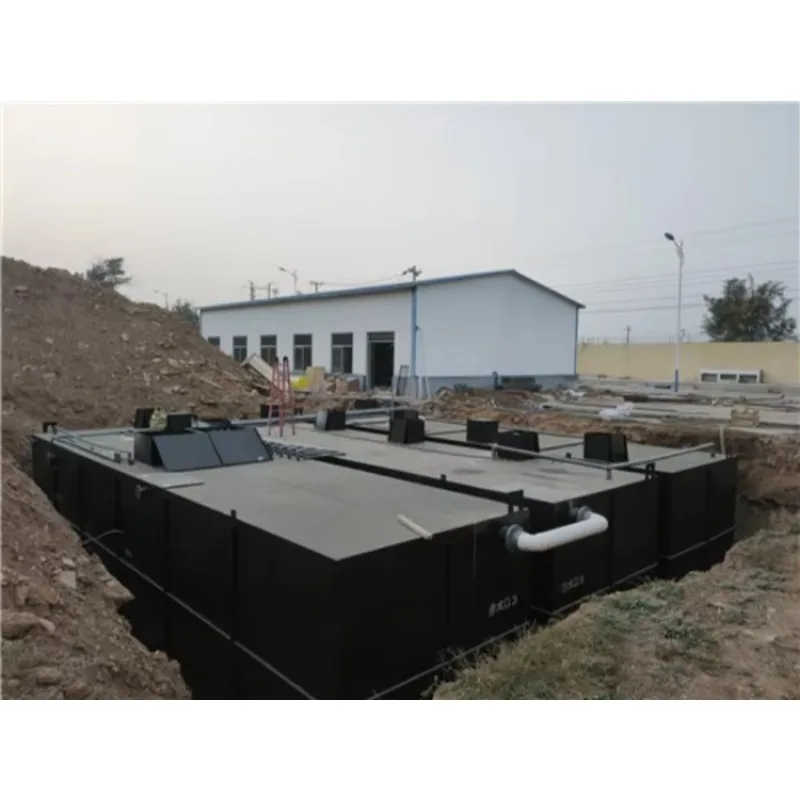Customized Underground Integrated Sewage Treatment  Abattoir/slaughter House Sewage Treatment Plant