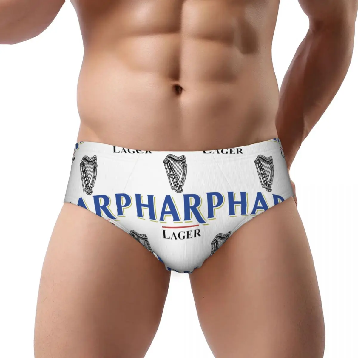 

Harp By Guins Men's Triangle Panties Ventilate Boxer Underpants Short Underwear for Homme Man Boyfriend Gift