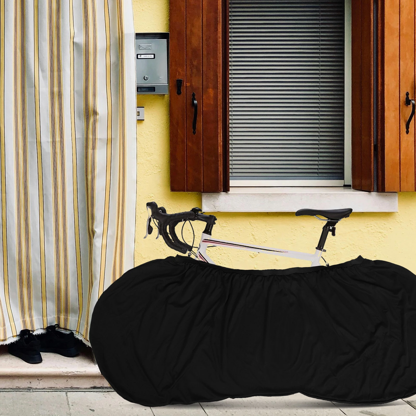 

Bicycle Wheel Cover Bike Protective Cover Wear Resist Wraps Polyester Kids Mountain Road Scratch Dust Proof Rain Proof Bike