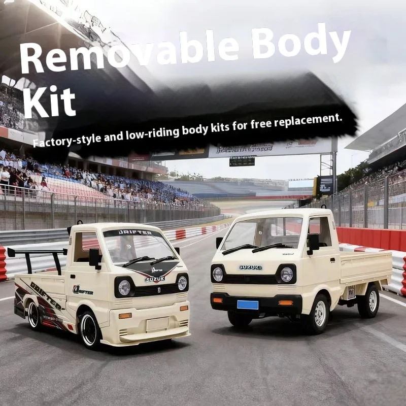 D14S 1/10 스케일 4WD 브러시리스 모터 원격 조종 자동차 고속 RC 드리프트 오프로드 미니 트럭 성인 및 어린이용 장난감 모델