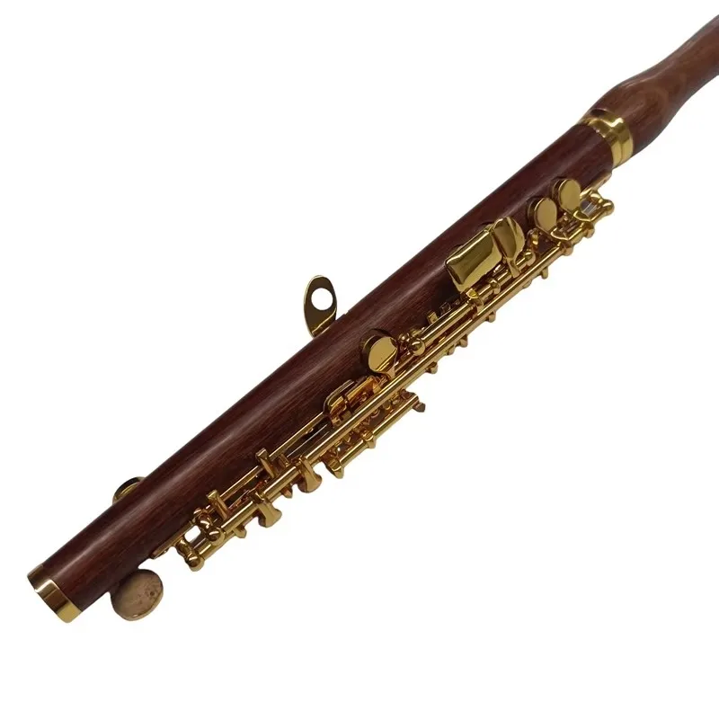 Picture 5: Professional Piccolo C Key Rosewood Gold Plated Keys Nice Sound Technique
