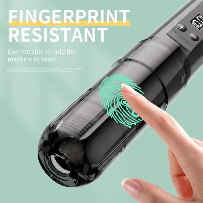 

Беспроводная тату-машинка с аккумулятором 1600 мАч, перезаряжаемая, ход иглы 3,5 мм, для татуировок и макияжа, принадлежности для тату