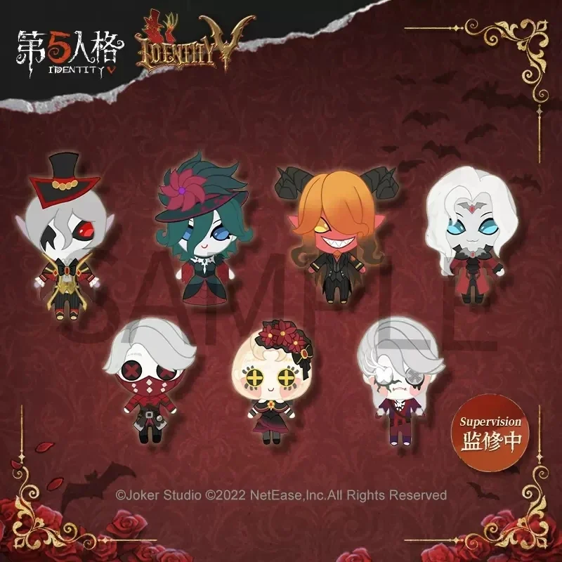 اللعبة الرسمية الهوية الخامس الأصلي جوزيف ماري إميلي داير أنطونيو جاك ايسوب كارل نايب أفخم دمية قلادة تأثيري أغطية الرأس AO8810