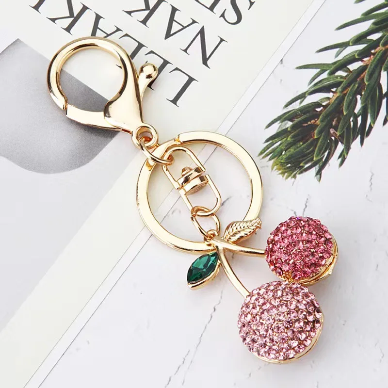 unpioncl Fruit Cherry Key Chain