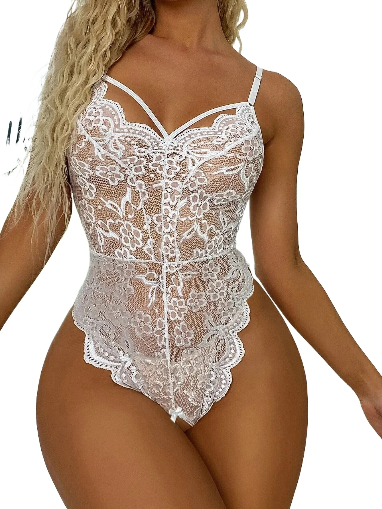 New Sexy Sling Lingerie Plus Size Adult Underwear Hot Erotic Bodysuit Costume Lace Open Crotch Sexy Dress Babydoll Sleepwear