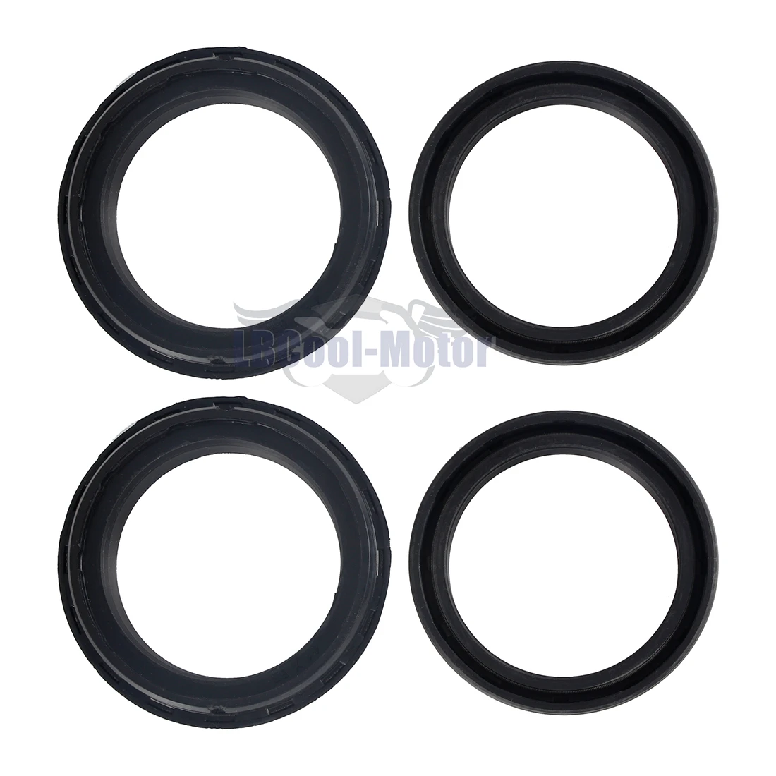 Motorcycle Front Fork Oil Dust Seal Wiper Seals Kit Set For Yamaha YZF R6 2006 2007