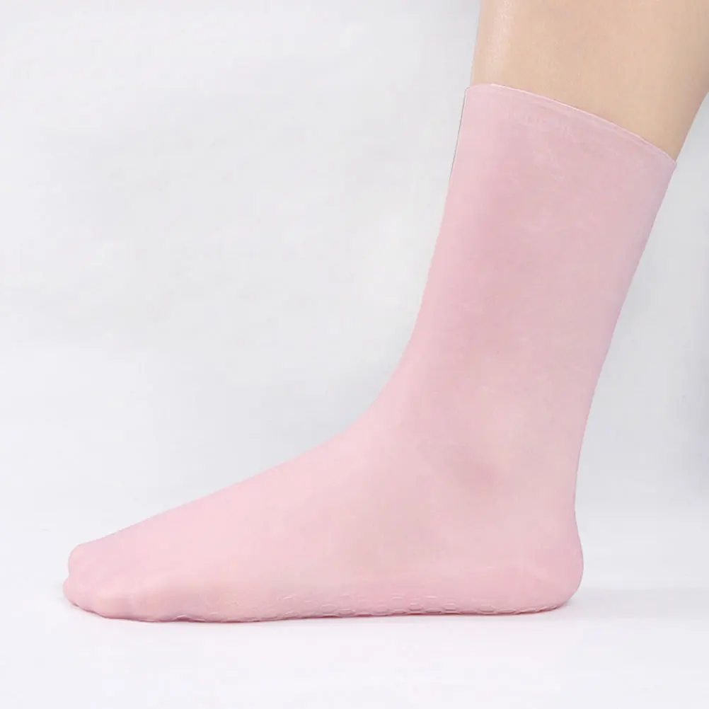 

Moisturizing Foot Masks Honeycomb Cushioning Soft Comfortable Reusable Size L 40-44 Dry Cracked Feet Overnight Hydrating Women