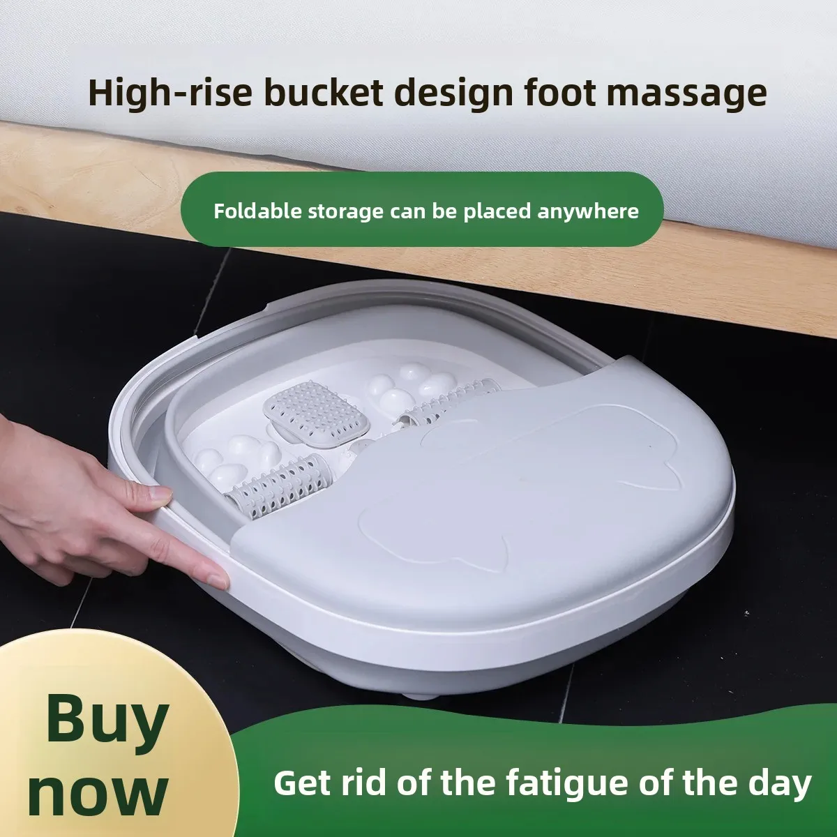 

Household Foot Bath Foldable Foot Soaking Bucket Automatic Heating Constant Temperature Foot Soaking Bucket Simulation Massage