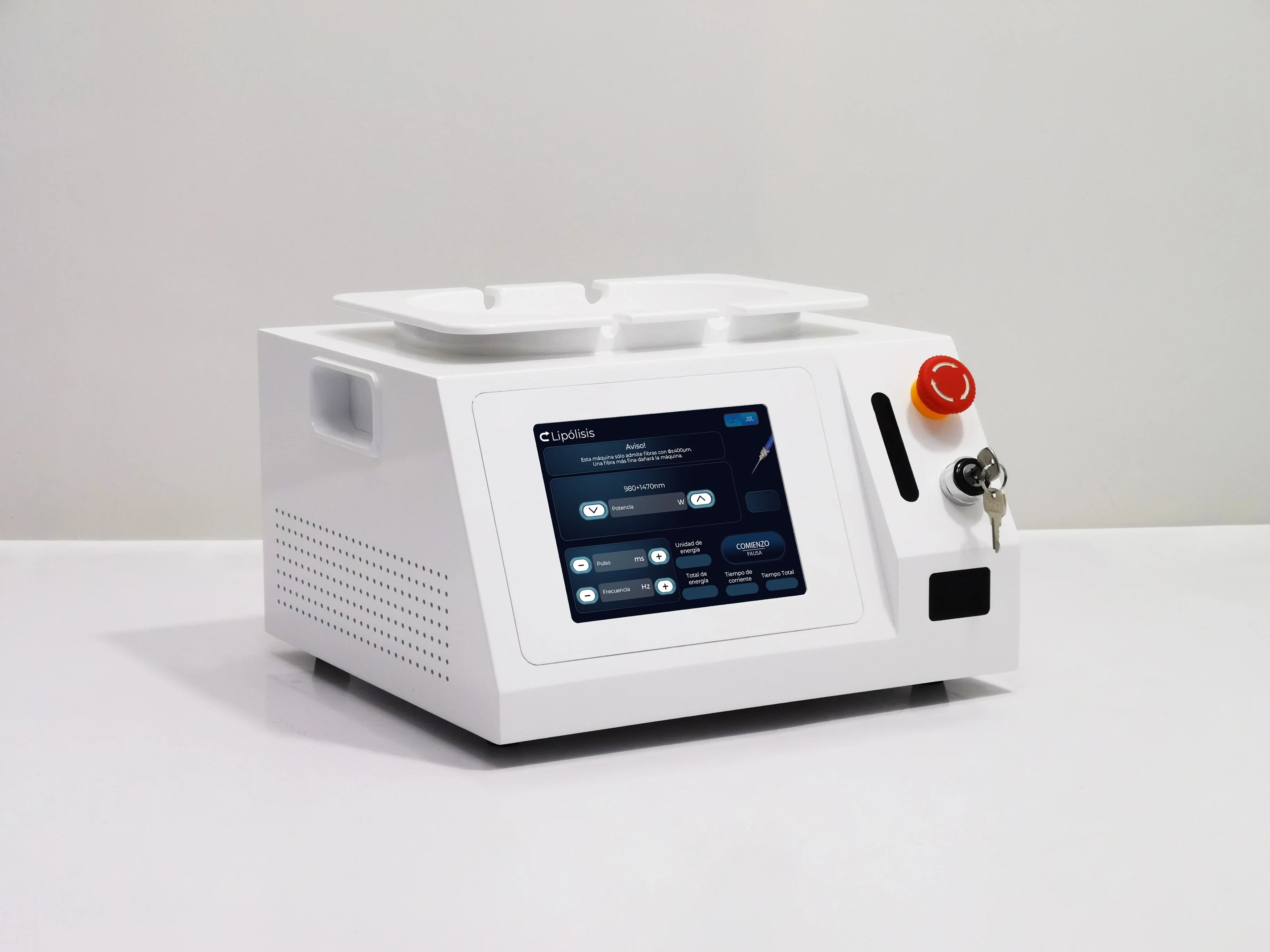 Triple Wavelength Diode Laser Lipolysis 980/1470/635nm 20W 3W for Fat Dissolving&Anti-Inflammation Non-Invasive Body Contouring