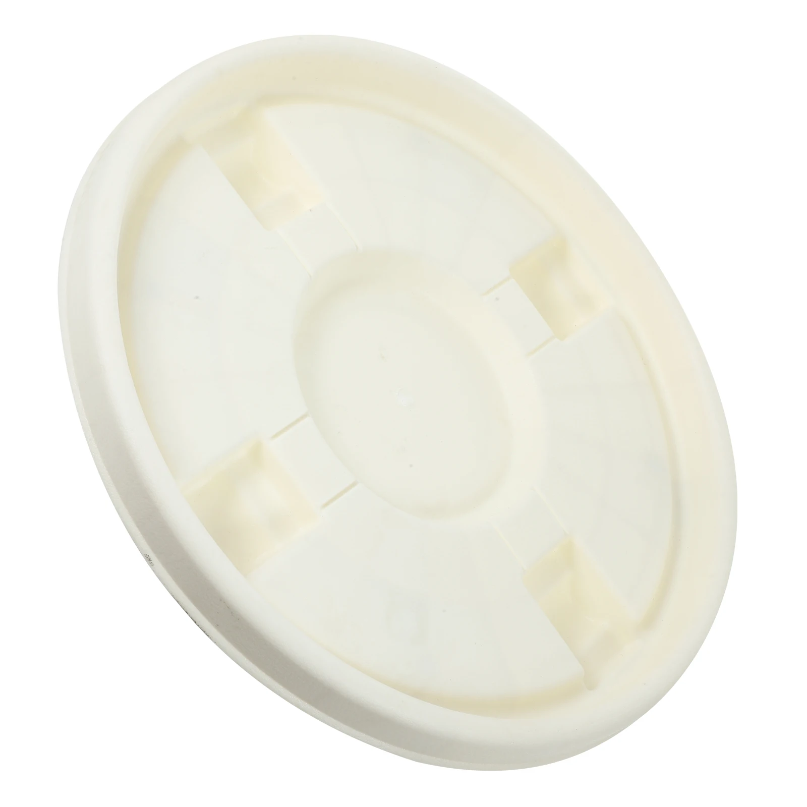 

Universal Wheel Tray for Flower Pot with White 35mm Casters 33x6cm Resin Base Plant Mover Garden Planter Holder