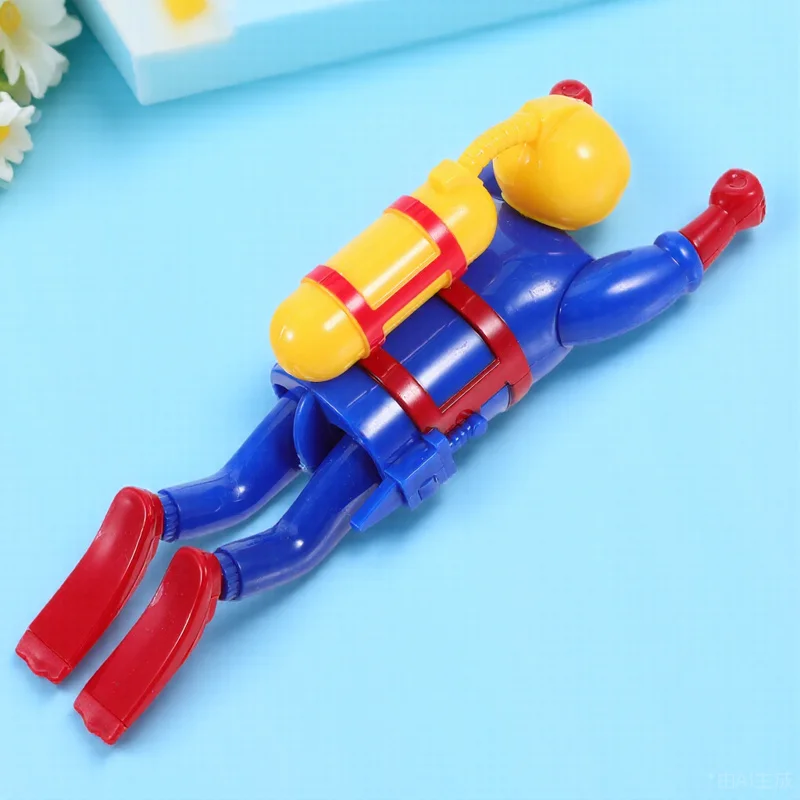 حوض استحمام بلاستيكي للغواص، لعبة ذات سطح أملس، وظيفة السباحة على شكل عقارب الساعة، عائمة، متعة حمام الطفل التفاعلية #6