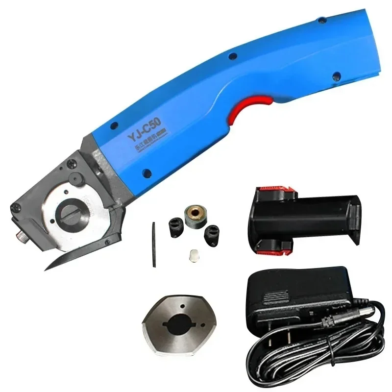

Mini Electric Scissors Trimmer 4500rpm 35W Cordless Rechargeable Circular Knife Leather Fabric Leather Cutting Machine