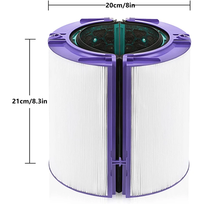 Replacement Filter For Dyson HP04 TP04 DP04 TP05 DP05 Air Purifiers HEPA Filter & Activated Carbon Filter