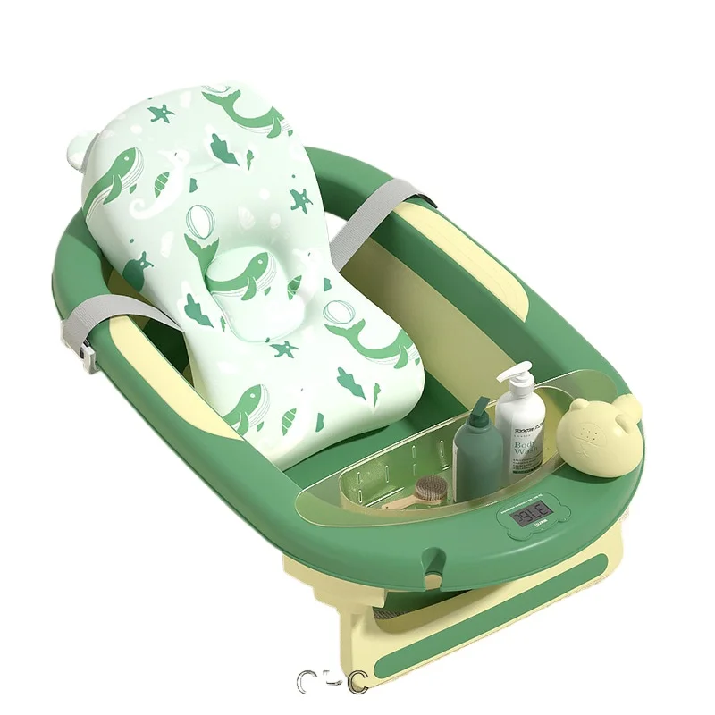 Thermoregulating Baby Large-sized Bathtub - Perfect for Babies, Suitable for Home Use Foldable Bathtub