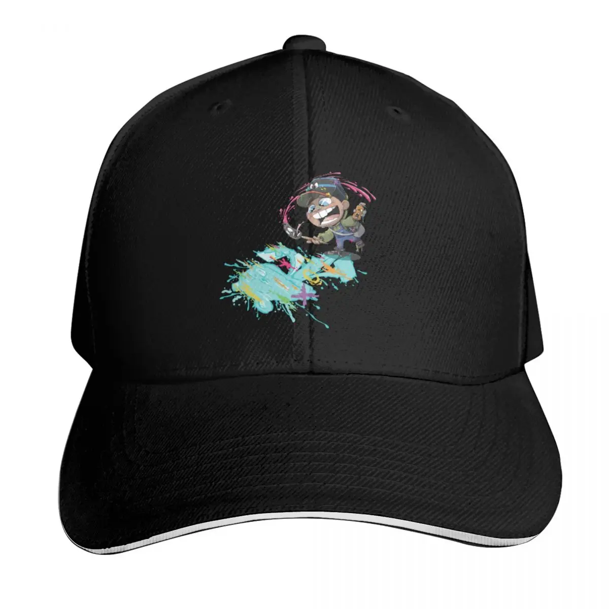 Eff it, Lets paint. Baseball Cap Vintage Retro Embroidered Lightweight Packable Gift for Him Her