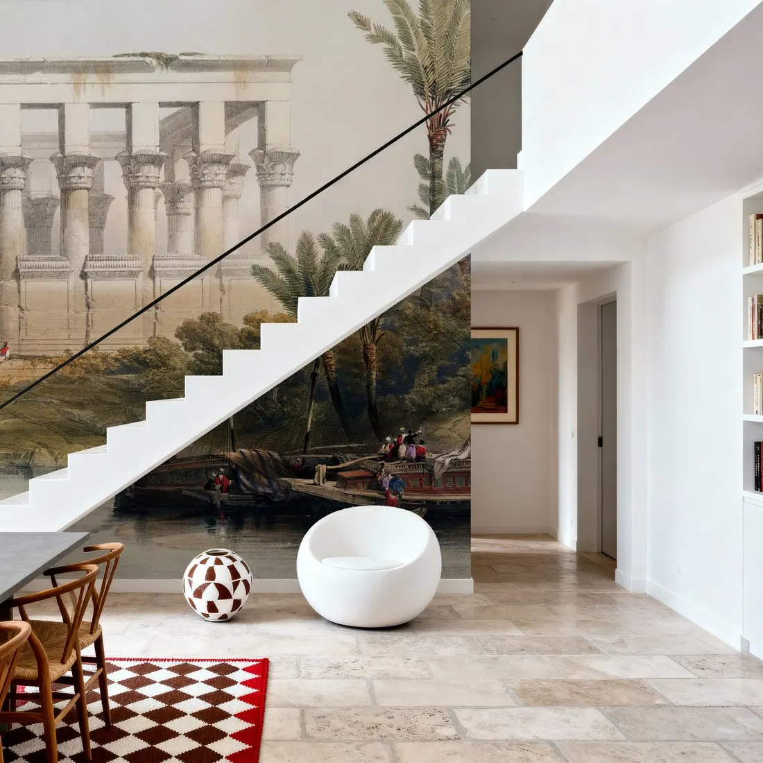 Temple at Philae Custom Wallpaper Wall Mural for Living Room