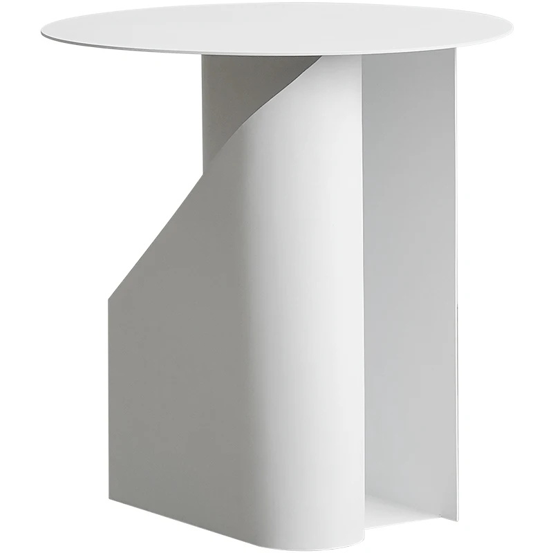 Nordic design bedroom modern contracted white minimalist small creative bedside cabinet coffee table