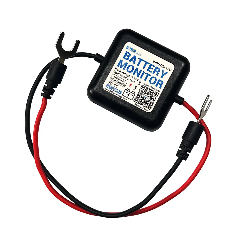 Wireless 12/24/32V Battery Monitor Battery Tester 12V SOC Battery Health Analyzer Battery Tools with blutooth for Android IOS