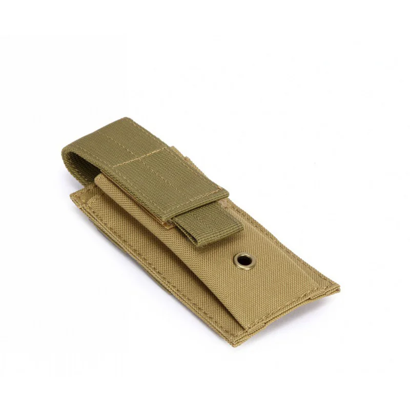 Etui na latarkę Molle, uchwyt na latarkę, pojedyncza torba na magazynki, kabura na nóż, M5, EDC, 9 mm, torba na talię do polowania na zewnątrz