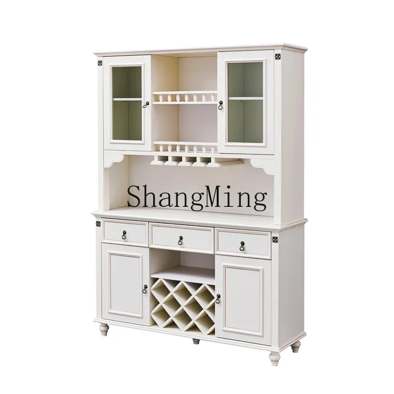 CL Simple Kitchen Locker Restaurant Microwave Cupboard Tea Wine Cabinet