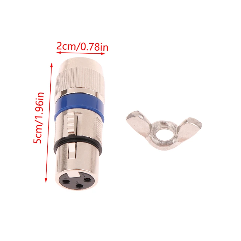 3XLR Connector Adapter M8 Mini Telescopic Linear Actuator อะไหล่กลไกลูกสูบอุปกรณ์เสริม