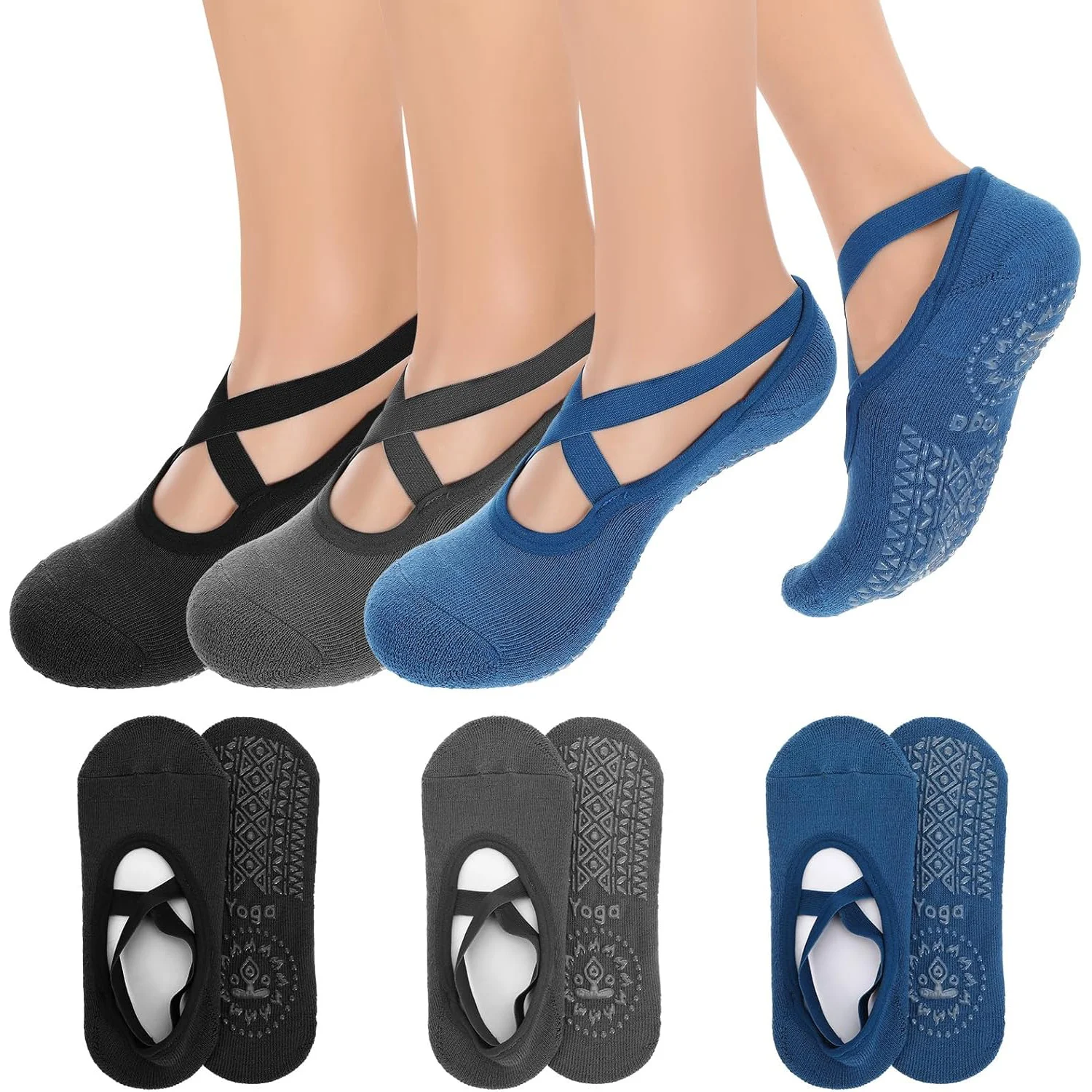 3-pares-de-meias-de-yoga-pilates-meias-de-aperto-para-mulheres-antiderrapantes-meias-de-yoga-alcas-ideal-para-danca-de-bale-meias-de-treino-descalcos