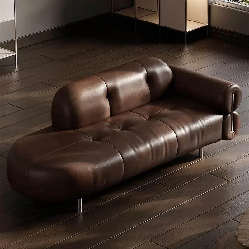 AA retro light luxury famous hotel brown sugar concubine chair modern hotel daping layer cloud beauty couch concubine seat