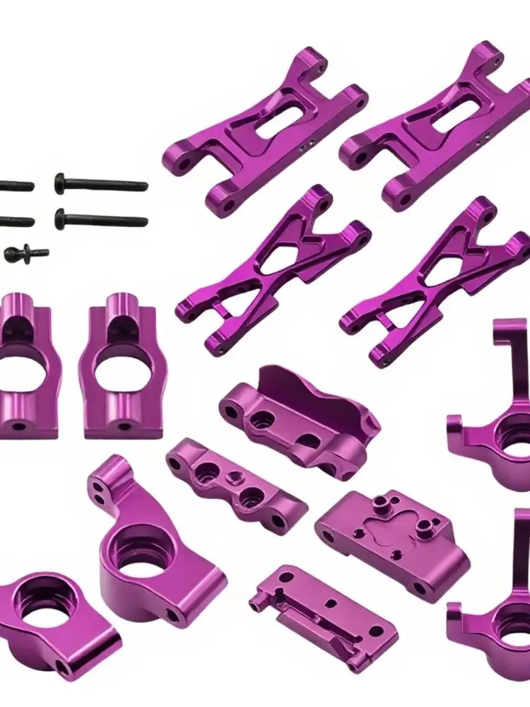 Stuurknokkels C Hubs Ophangarmen Schot Voor Losi Micro b t Upgrades Onderdelen 1/24 Accessoires Rc Auto - afbeelding 2