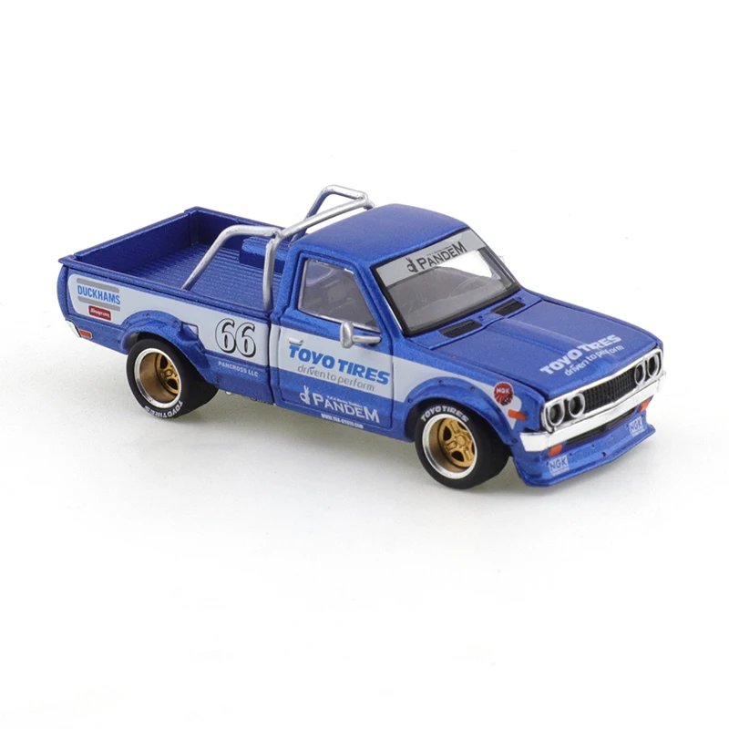 XCARTOYS POP RACE 1/64 PANDEM DATSUN 620 Auto Legering Speelgoed Motorvoertuig Diecast Metalen Model Kinderen Kerstcadeau Speelgoed voor Jongens