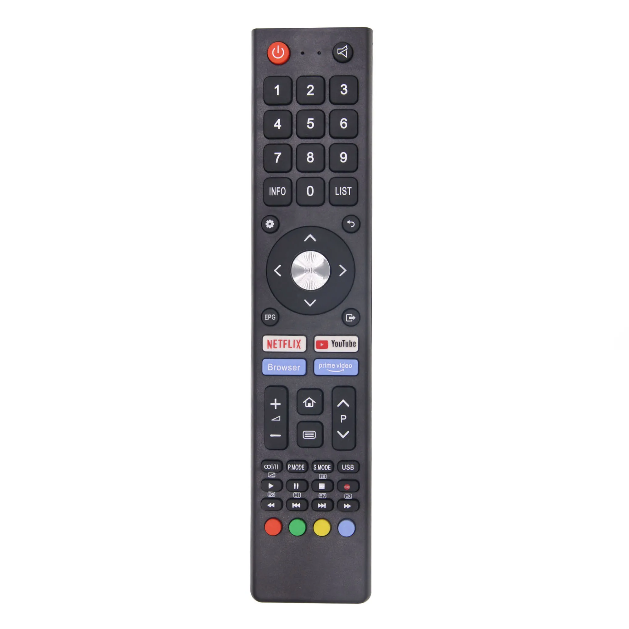 

Compatible with CHIQ TV U55H7A U58H7A U43H7A GCBLTV02ADBBT and CHIQ UHD TV L32H7N L40H7N L43H7N L50H7Remote Control Spare Parts