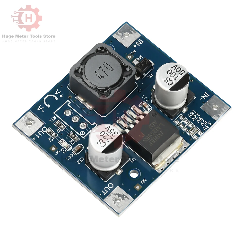 DC 3-40V naar 3,3V/5V/9V/12V/18V Step-down Power Module LM2596 Step-down Module DC1.5-35V Verstelbare Spanning Power Module ﻿