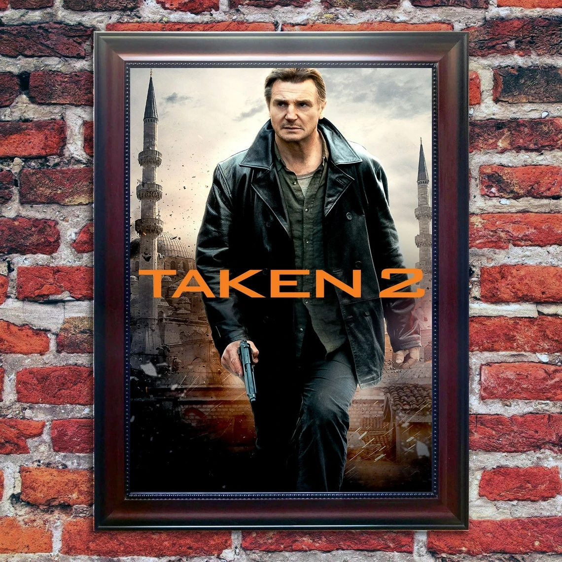 Taken 2 (2012) Movie Poster Art Cover Star Photo Art Print Home Wall Painting Home Decor Gift (No Frame)