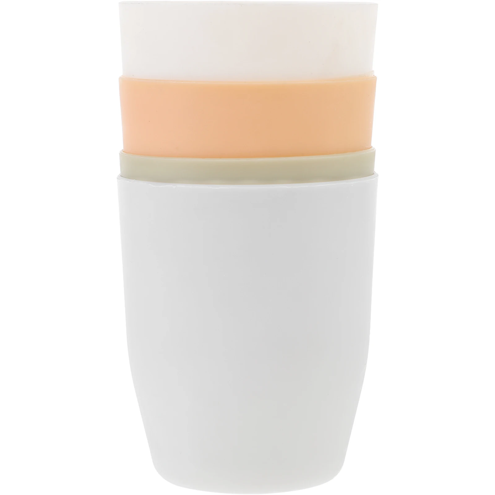 

4 Pcs Color Reusable Water Cup Tooth Brush Toothpaste Cups Luxurious Toothbrush