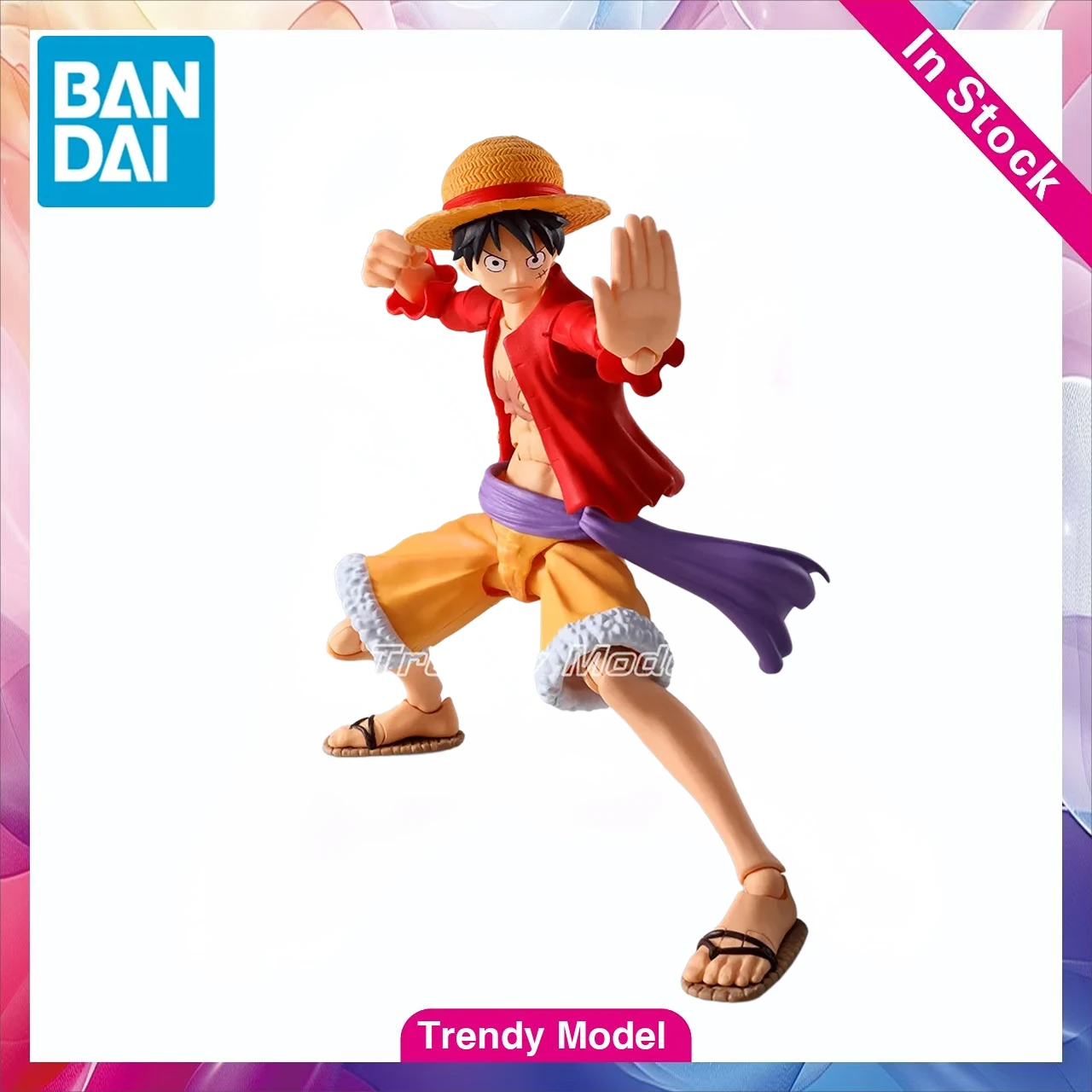 

【TM】BANDAI S.H.Figuarts Monkey D. Luffy: Коллекционная фигурка, модель, игрушка, подарок, украшение